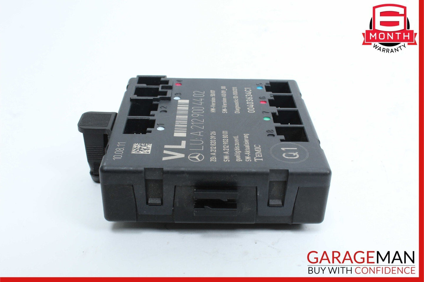 08-14 Mercedes W204 C250 C300 Front Left Side Door Control Module Unit OEM