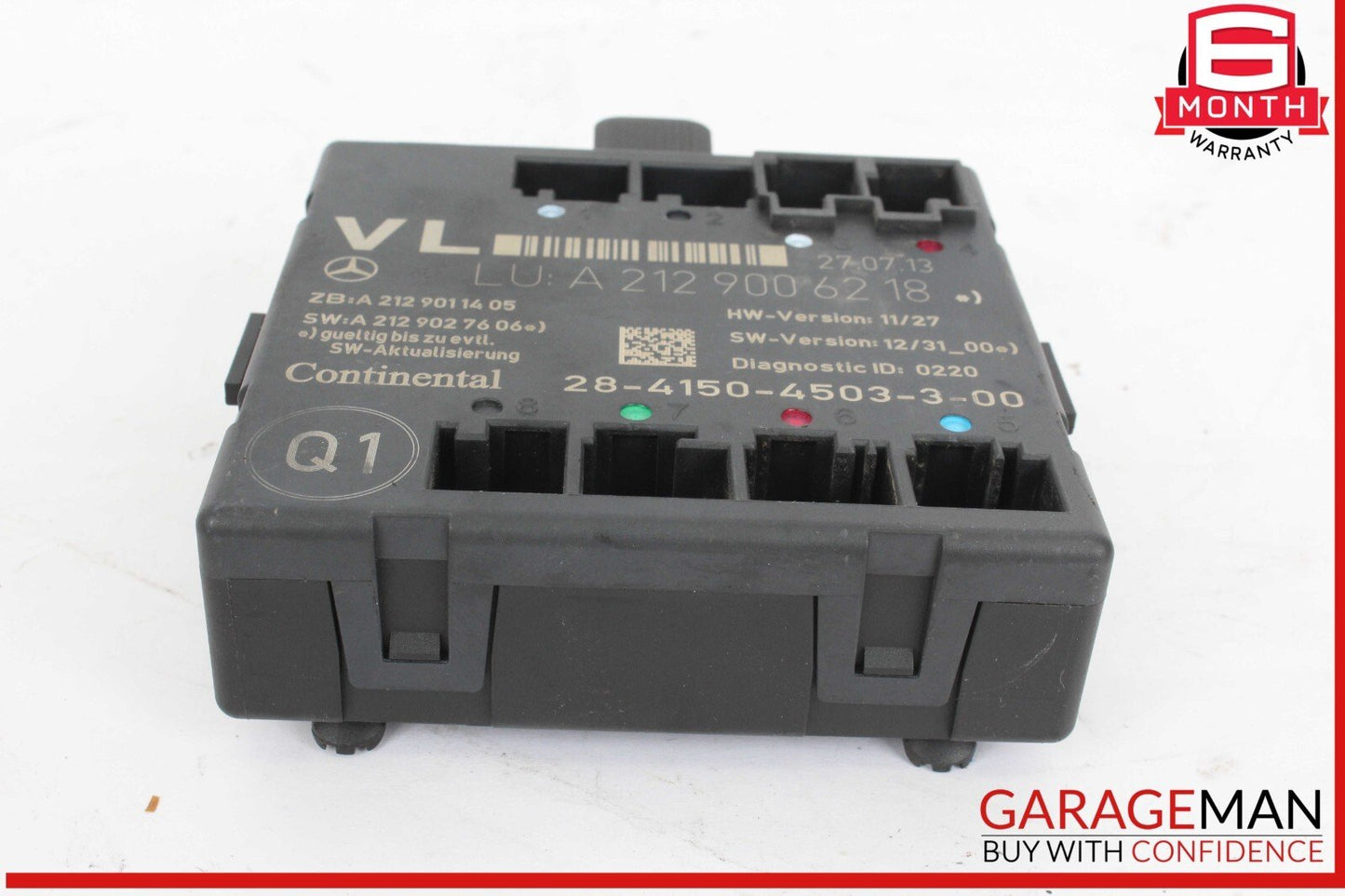 08-18 Mercedes W204 C250 C300 CLS550 Front Left Side Door Control Module OEM