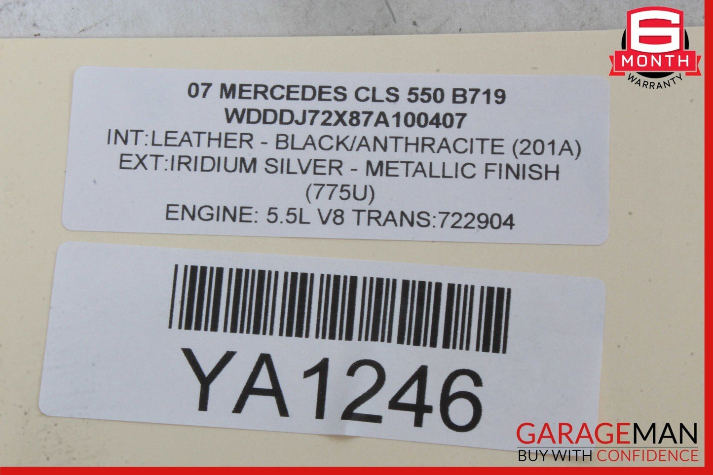 06-12 Mercedes CLS550 GL450 ML500 SL65 AMG Communication Control Module Unit