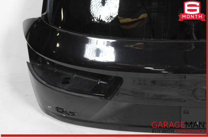 17-19 Audi Q7 Trunk Lid Liftgate Tailgate Hatch Shell Black OEM