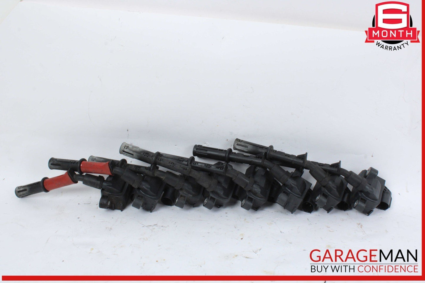 11-20 Mercedes X166 GL450 GL550 Engine Ignition Coil Spark Plug Set of 8 Pc OEM