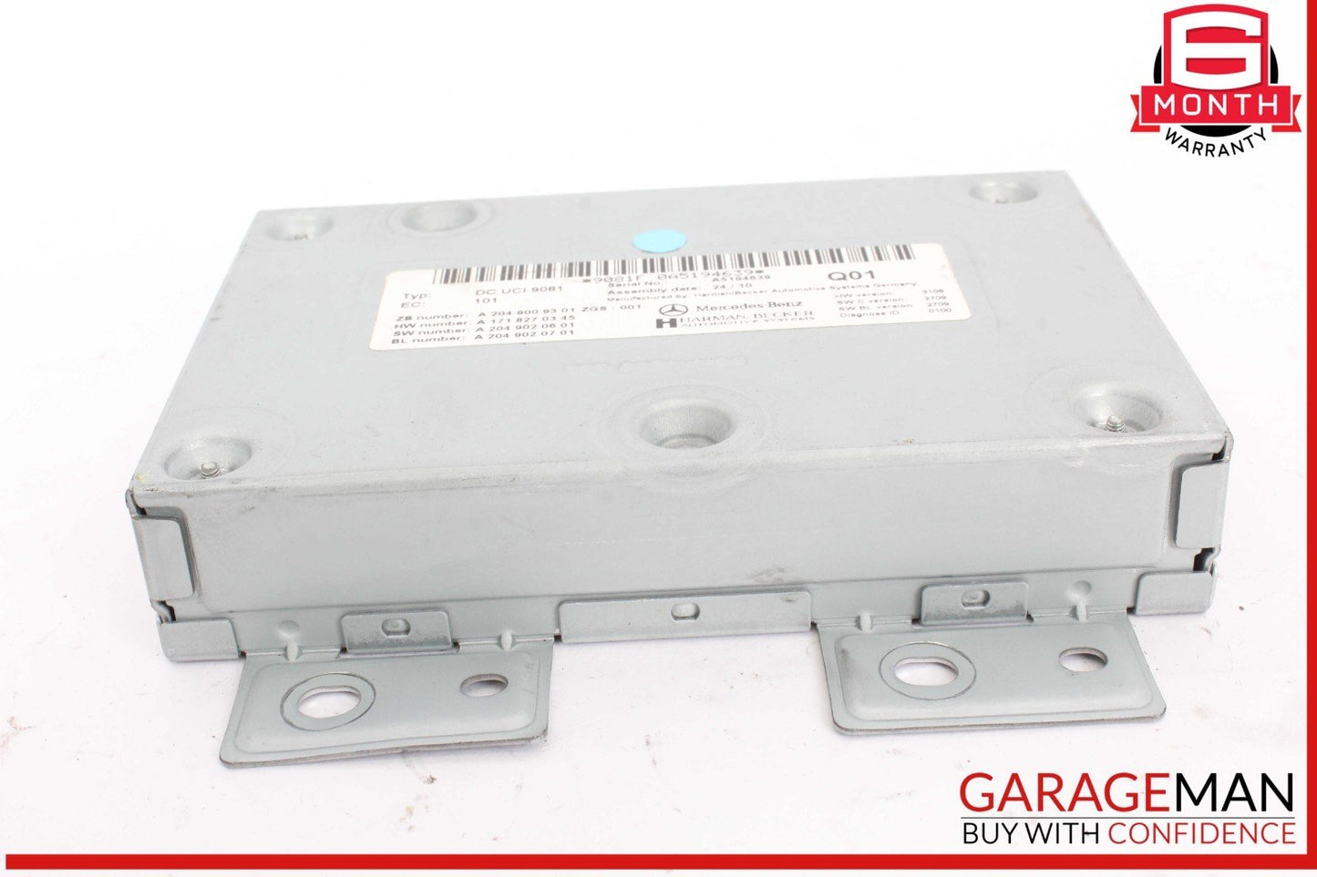 06-14 Mercedes W221 S550 S400 Communication Interface Ipod Control Module Unit