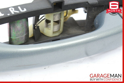 05-07 Mercedes W203 C230 C55 AMG Rear Left Driver Side Exterior Door Handle Gray