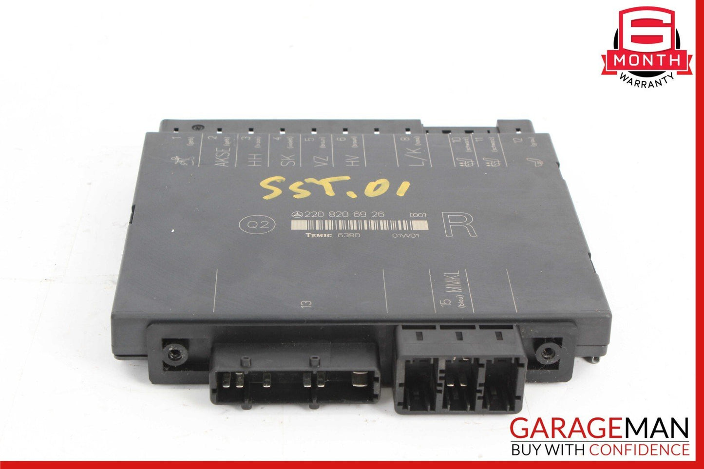 00-06 Mercedes W220 S55 AMG S500 Seat Control Module Front Right 2208206926 OEM