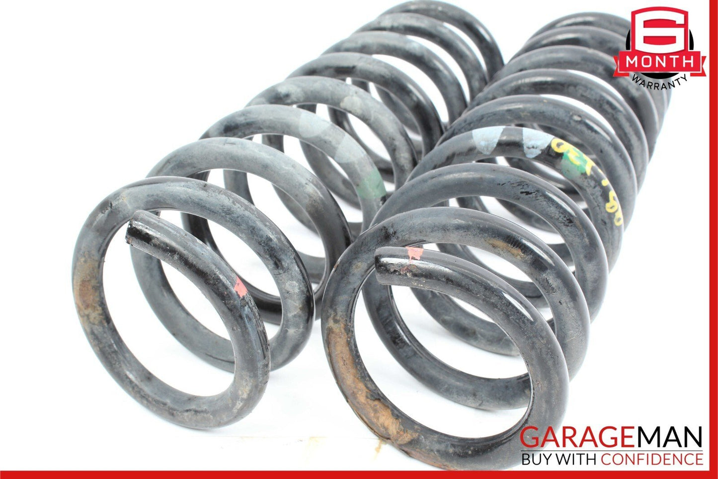 94-00 Mercedes W202 C230 Front Suspension Shock Absorber Coil Spring Set of 2