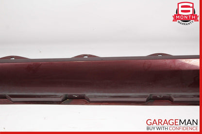 06-13 Mercedes W251 R350 R500 Left Driver Side Rocker Skirt Molding Panel Red