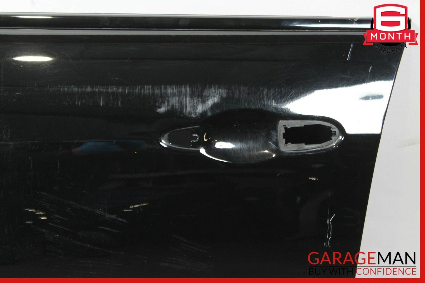 14-17 Maserati Ghibli Front Left Driver Side Exterior Door Shell Panel Black