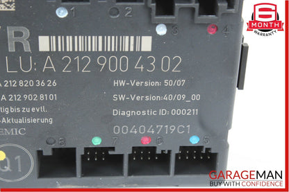 08-15 Mercedes W204 C250 C63 AMG Front Right Passenger Side Door Control Module
