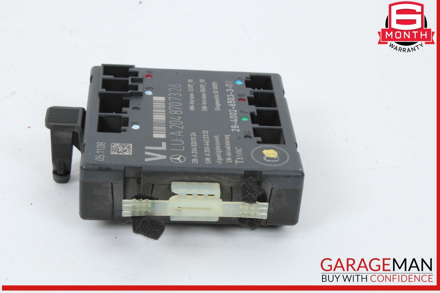08-18 Mercedes W204 C300 C350 E350 E400 Front Left Side Door Control Module OEM