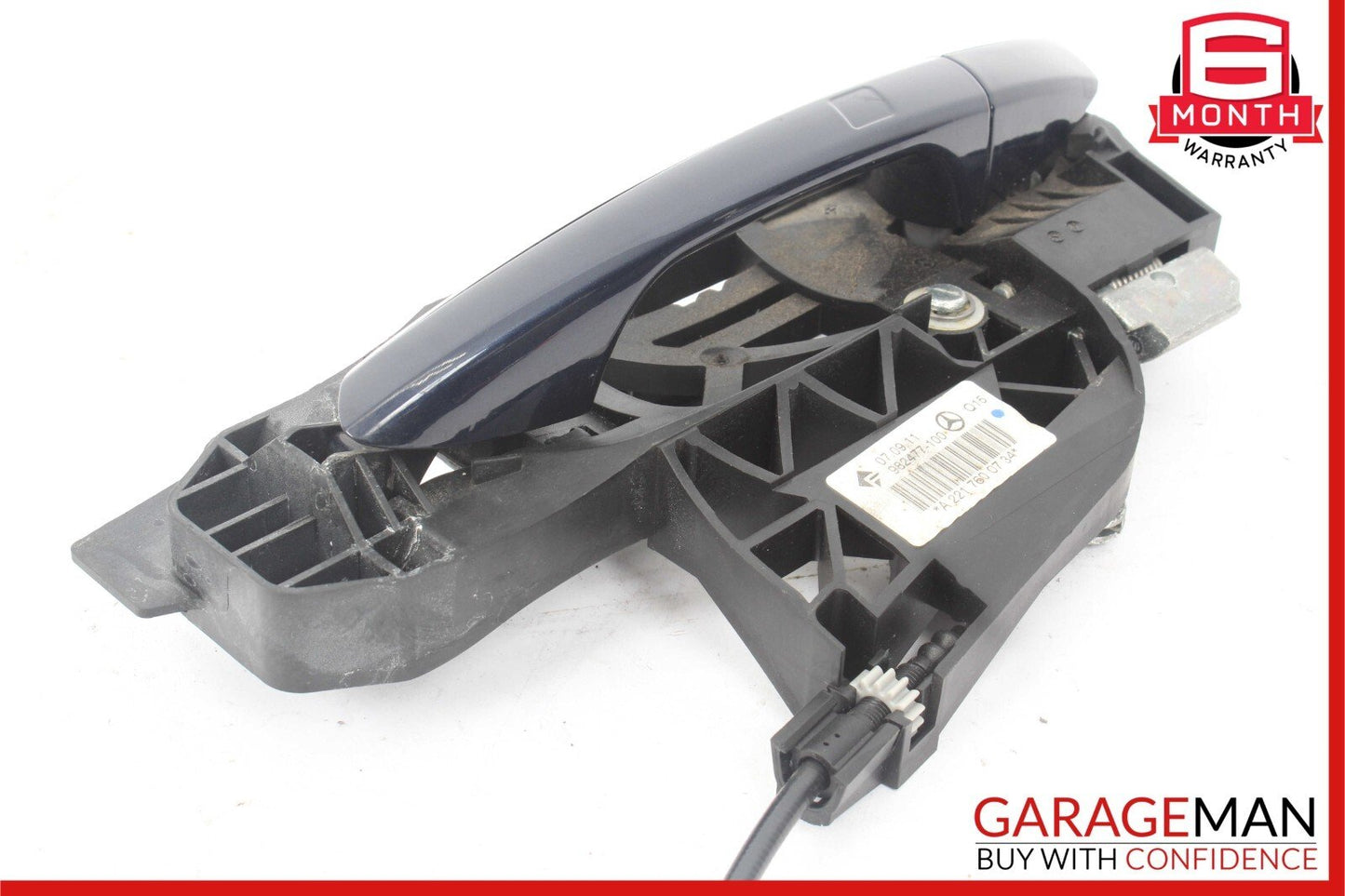 07-13 Mercedes W221 S500 Rear Left Side Exterior Door Handle Keyless Go OEM