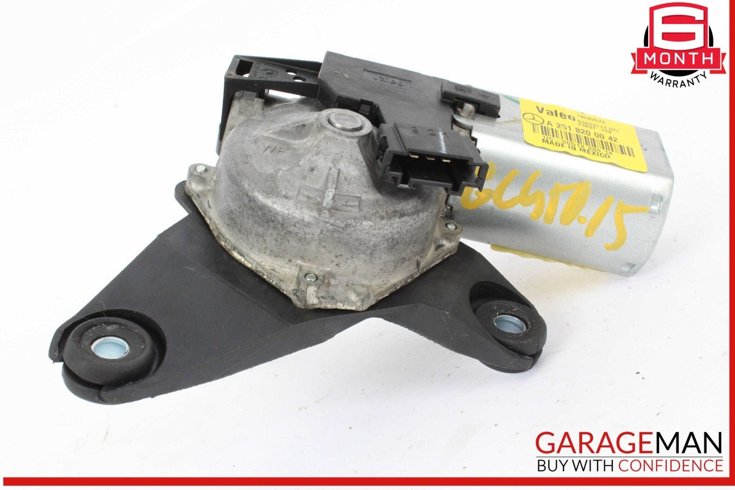 06-19 Mercedes X164 GL450 ML350 Rear Glass Windshield Wiper Motor 2518200042 OEM