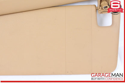 03-10 Porsche Cayenne 955 957 Front Right Side Sunvisor Sun Visor Shade Brown