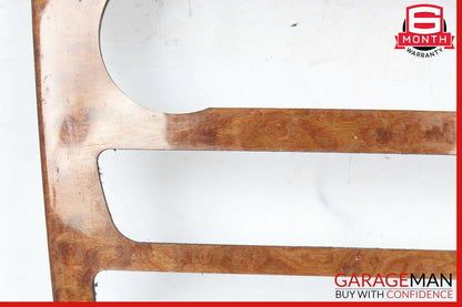 06-12 Mercedes GL320 GL450 ML550 Center Console Control Trim Bezel Wood