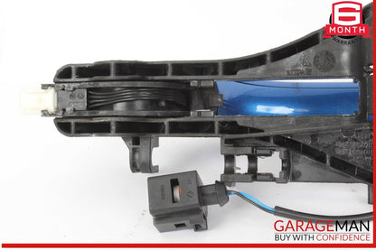 15-24 Porsche Macan 95B Front or Rear Right Side Exterior Door Handle Blue OEM