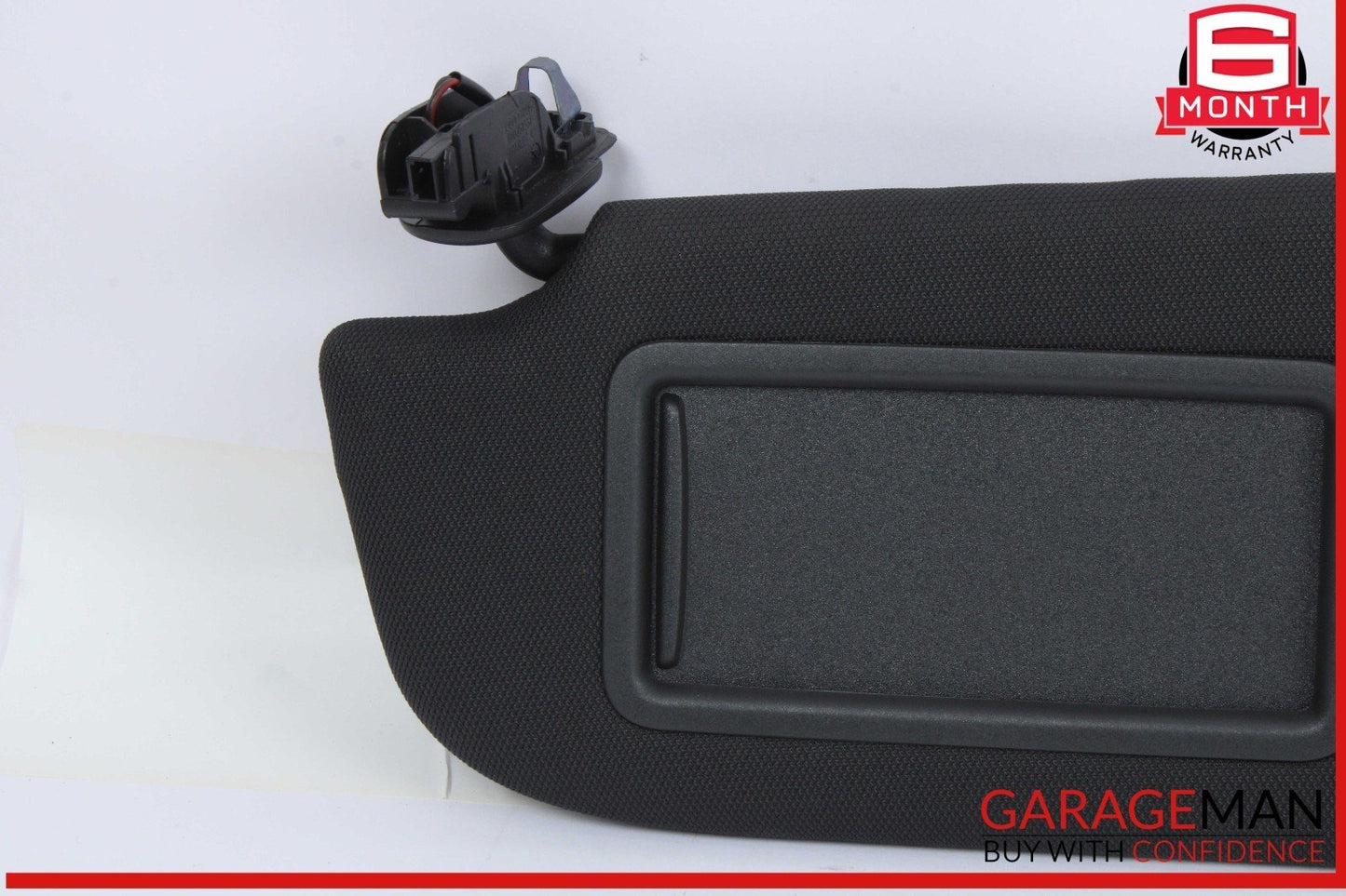 16-18 Audi A6 A7 Front Left Driver Side Sun Visor Sunvisor Black 4G0857551M OEM