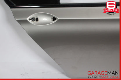 09-15 BMW 750i 750Li Rear Right Exterior Door Shell Panel Silver OEM
