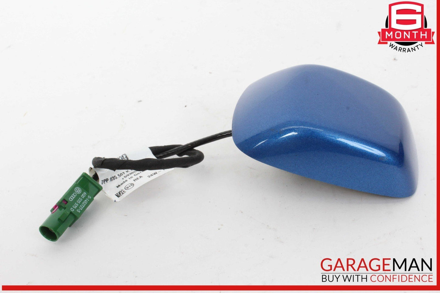 15-24 Porsche Macan 95B Top Roof Radio Antenna GPS Shark Fin Blue 7PP035507K OEM