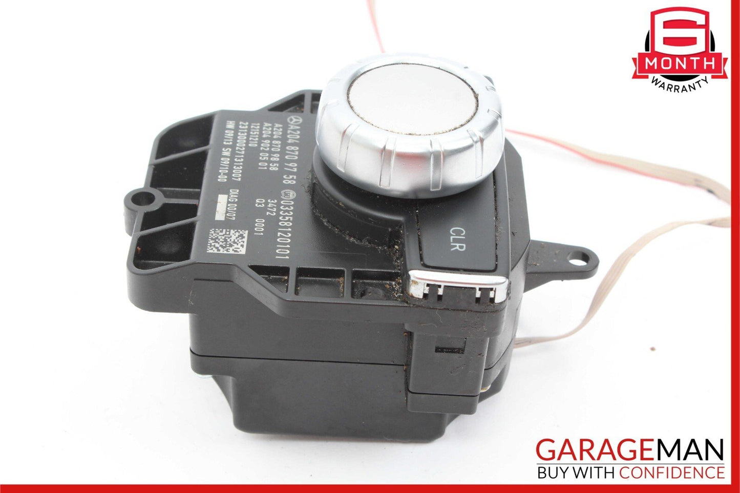 12-15 Mercedes W204 C250 E400 Console Head Unit Controller Knob Multi Switch