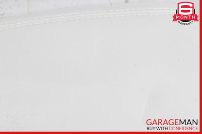 16-20 Tesla Model S Rear Left Driver Side Seat Bolster Cushion Cover White OEM