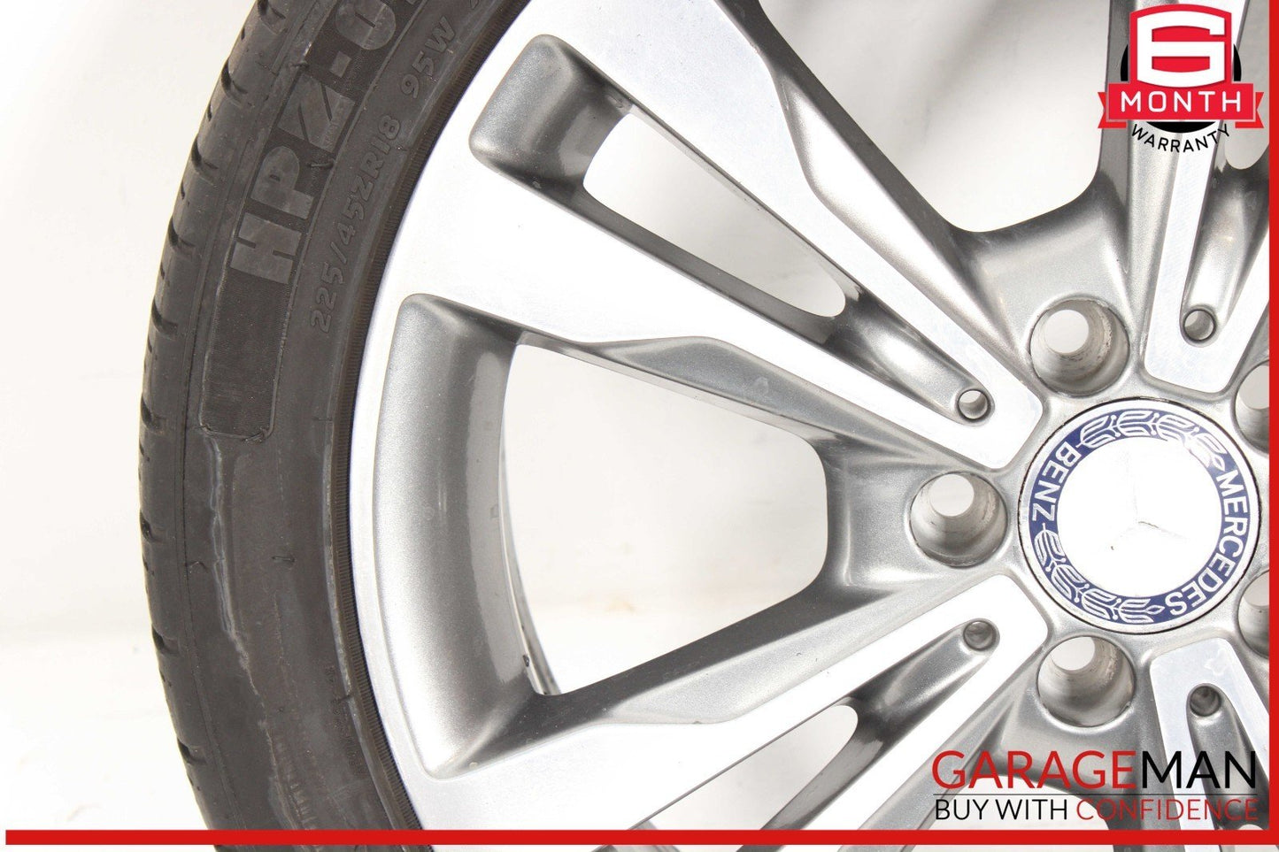 15-23 Mercedes W205 C350e C300 C350 7.5 x 18 18" Wheel Tire Rim 2054012802 OEM