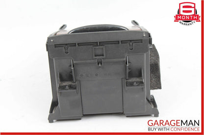 06-11 Mercedes W219 CLS500 Rear Center Console Armrest Cupholder Cup Holder Wood