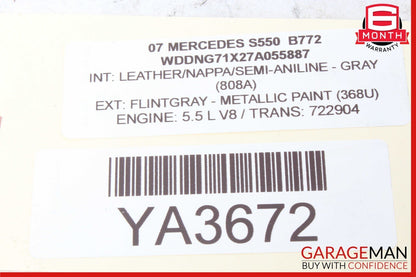 07-13 Mercedes W221 S550 S600 S63 AMG Motorola Bluetooth Control Module Unit