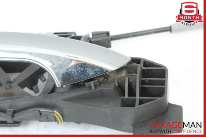 07-13 Mercedes W221 S550 Rear Left Side Exterior Door Handle Keyless Go Silver