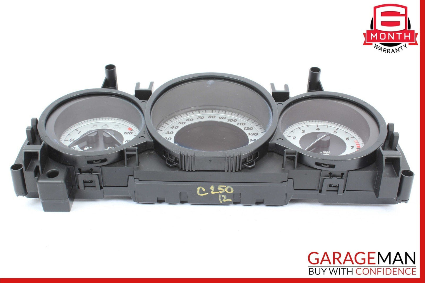 12-14 Mercedes W204 C250 C300 C350 Instrument Speedometer Cluster Odometer