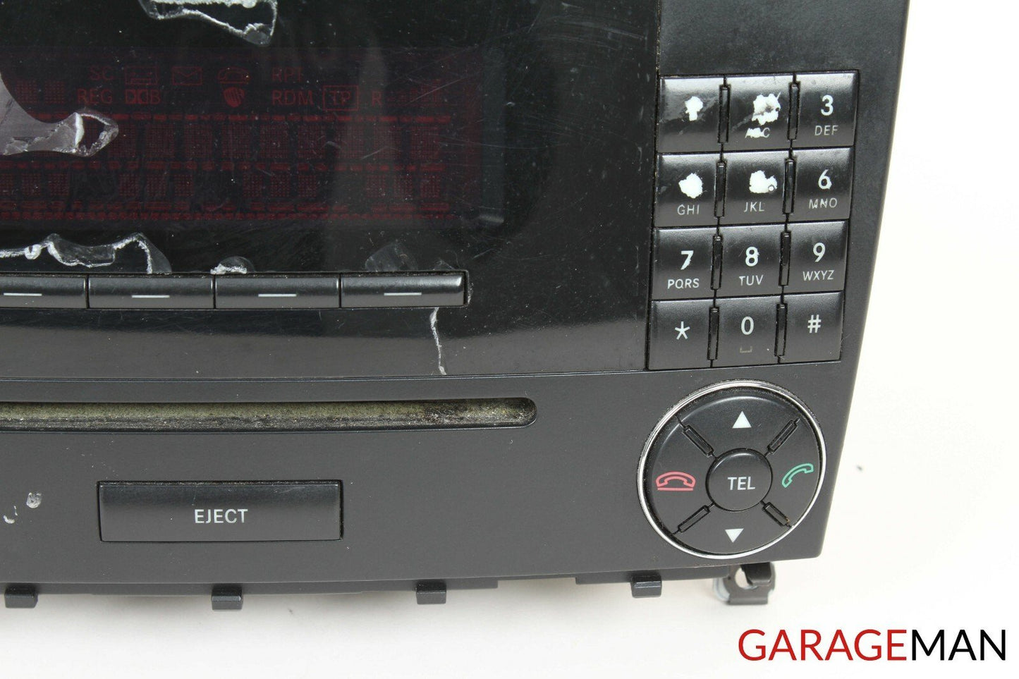 01-07 Mercedes W203 C230 C320 AM FM Radio Stereo CD Player MF2531 2038273942 OEM