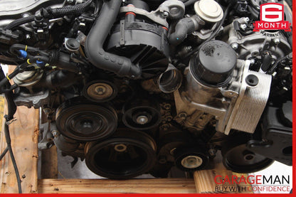 08-11 Mercedes W204 C300 Engine Motor Block Assembly 3.0L V6 M272 RWD 130k
