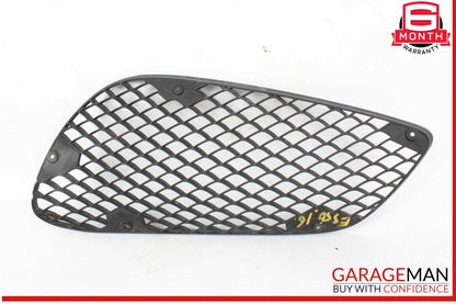 14-16 Mercedes W212 E350 E550 E400 Front Left Side Bumper Mesh Grille Grill OEM