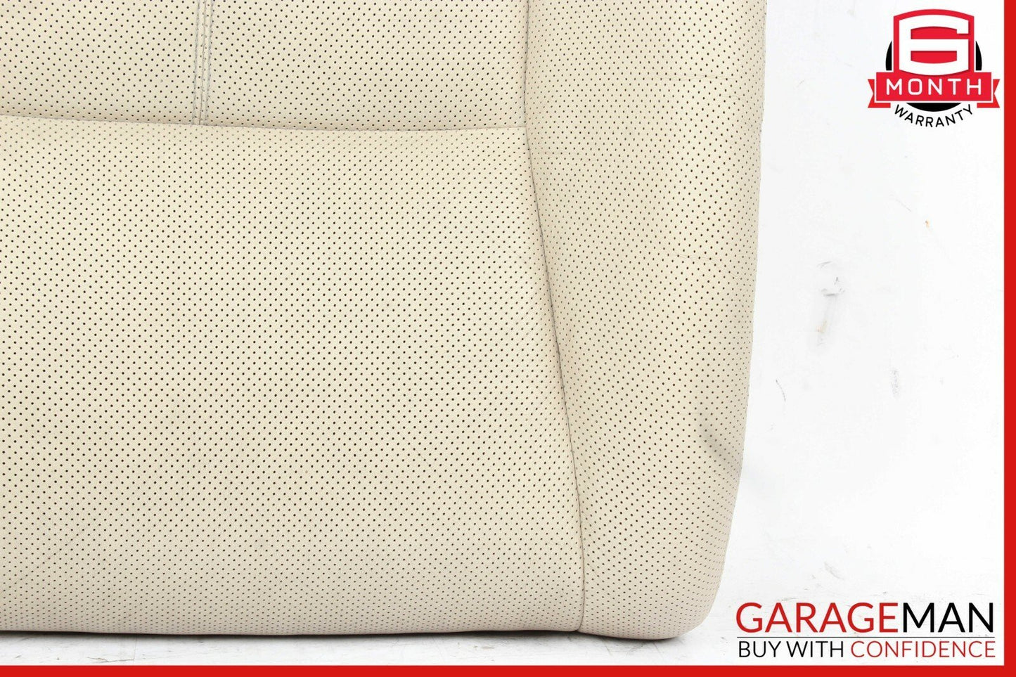 07-14 Mercedes W216 CL550 Rear Right Bottom Lower Seat Cushion Beige
