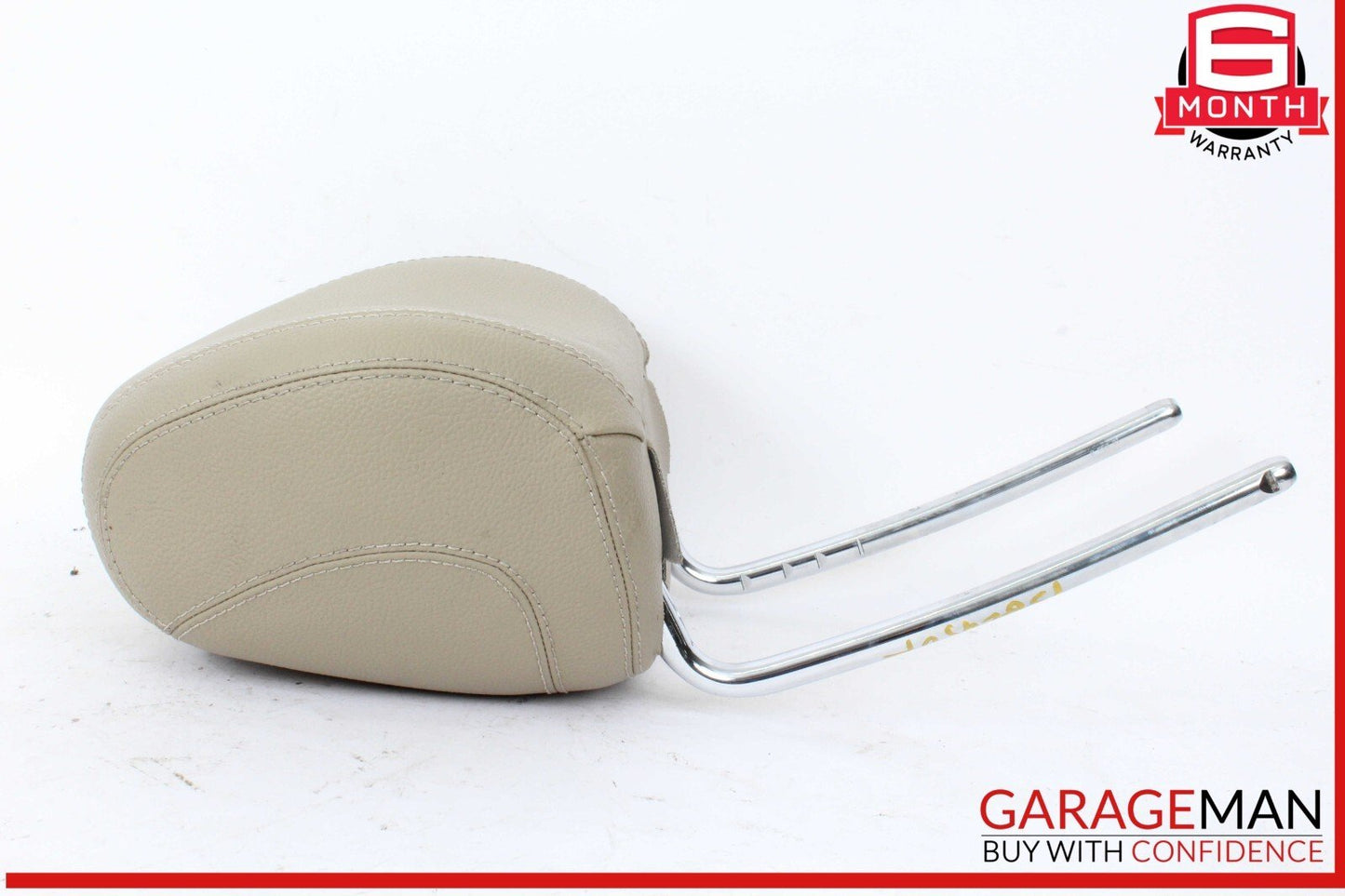 12-15 Mercedes X166 GL450 GL550 ML350 Front Seat Headrest Head Rest Beige OEM