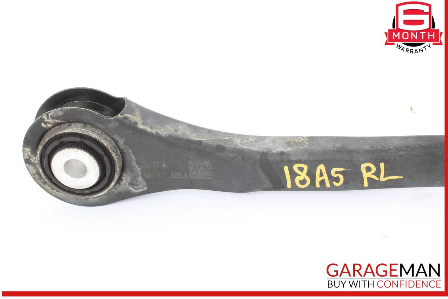 2017-2024 Audi A5 Rear Left Driver Side Rearward Trailing Control Arm 8W0501529D