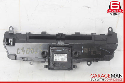 15-18 Mercedes W205 C300 C400 Center Dashboard Hazard Control Switch w/ Clock
