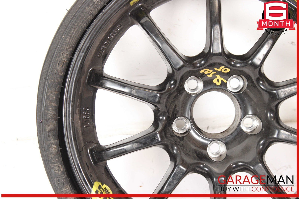 03-12 Mercedes R230 SL500 SL550 Emergency Spare Tire Wheel Donut Rim 17" 17 OEM