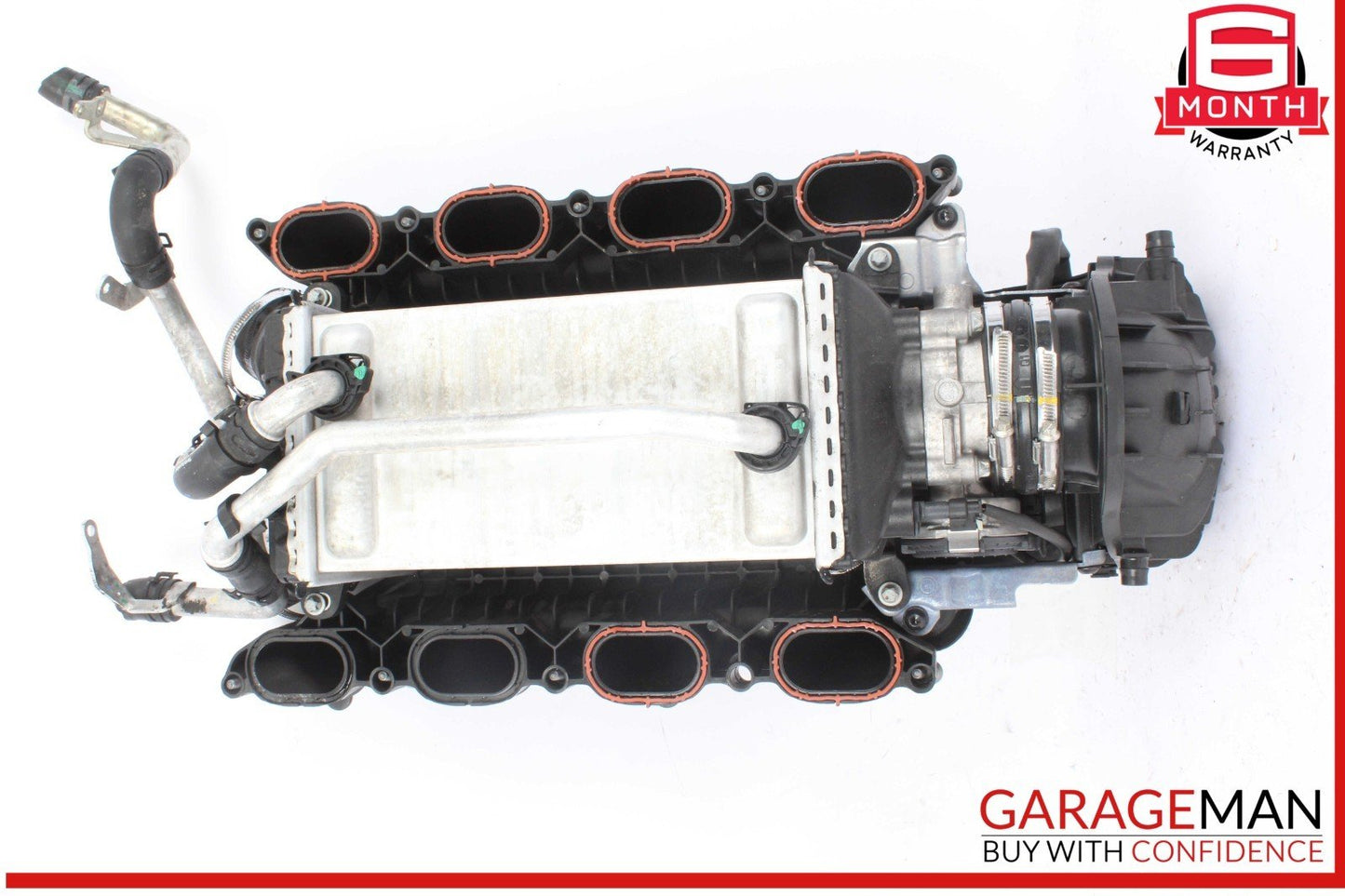 Mercedes W218 CLS550 Air Intake Manifold Distributor Engine Intercooler Radiator