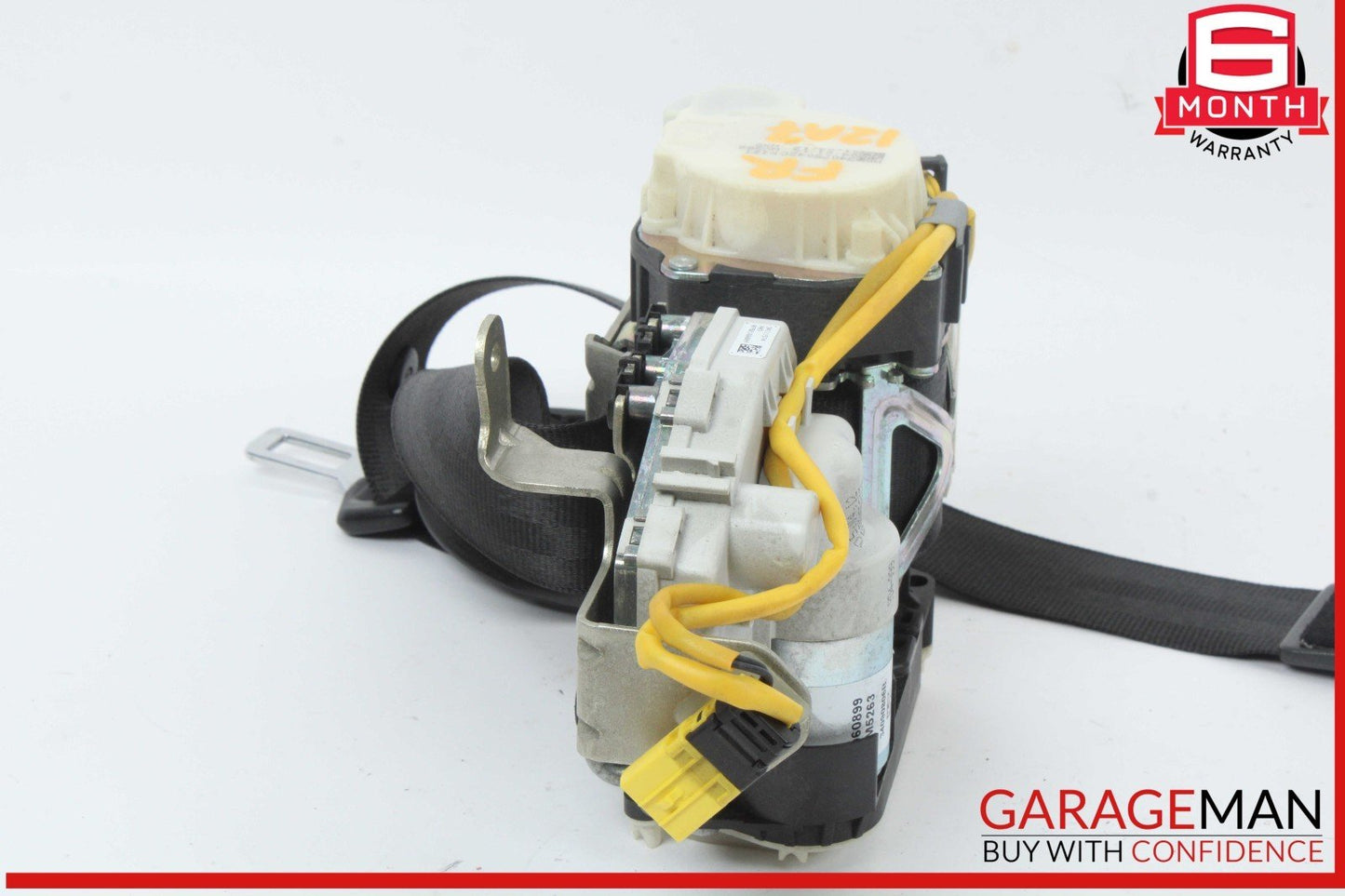 12-18 Audi A7 A6 Front Right Passenger Side Seat Belt Retractor Black OEM