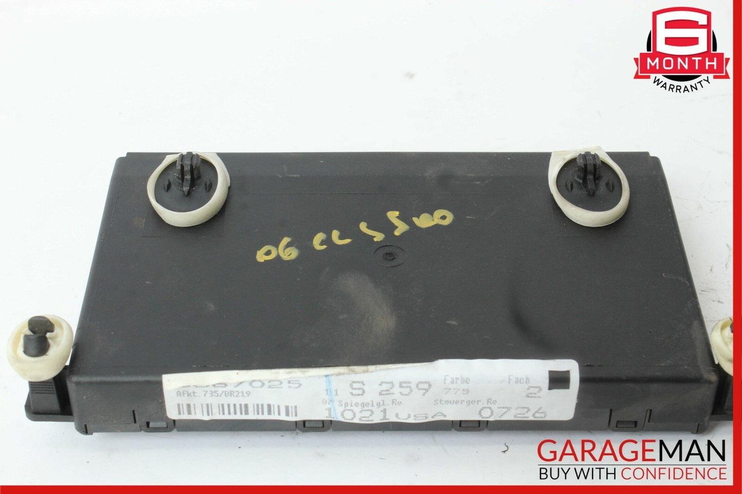 06-11 Mercedes W219 CLS350 CLS500 CLS550 Front Right Door Control Module Unit