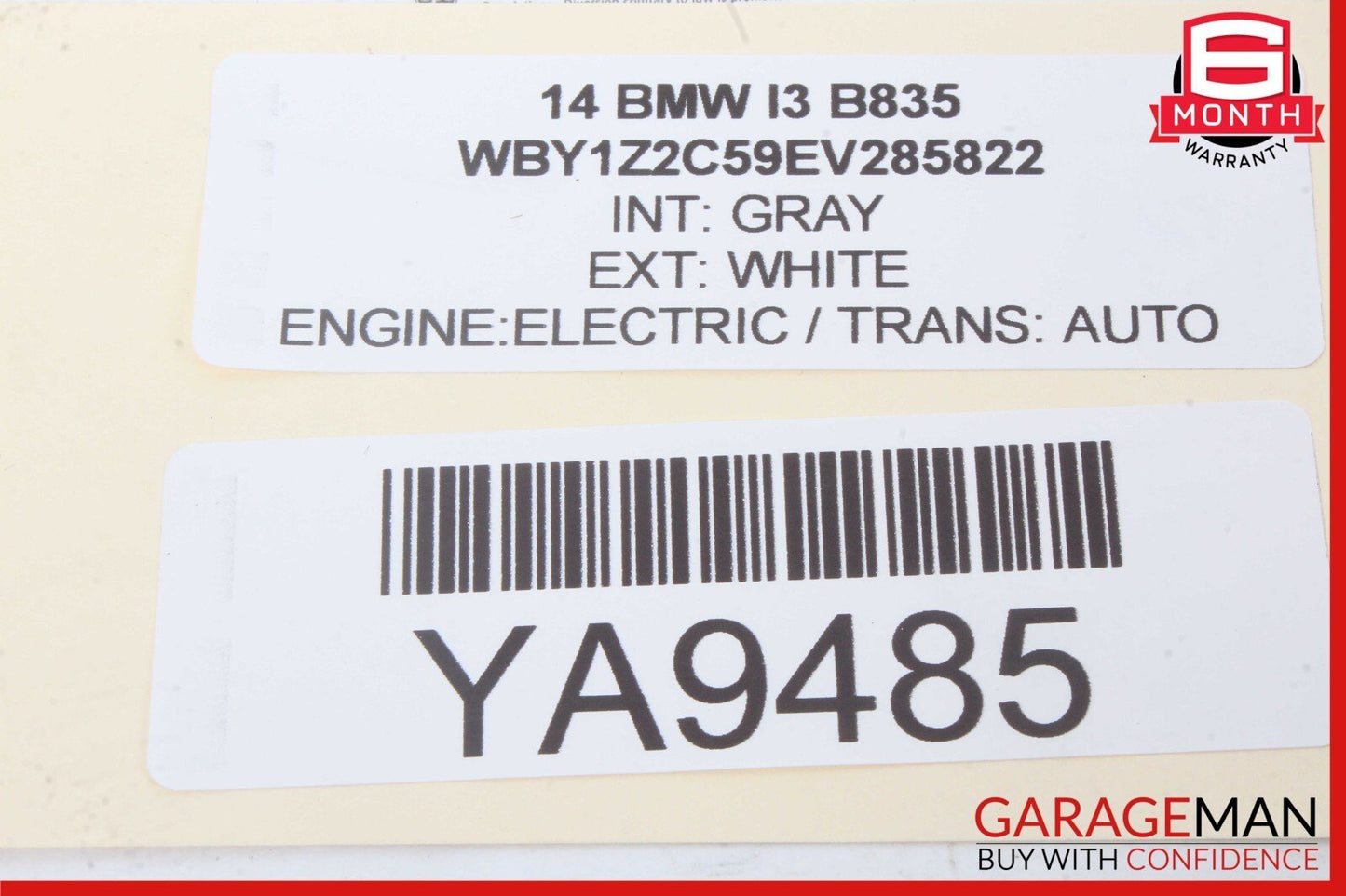 14-21 BMW i3 I01 Hybrid Park Parking Assist Control Module OEM