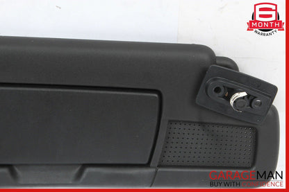 05-11 Mercedes R171 SLK280 Right Side Sun Visor Sunvisor Shade Black OEM