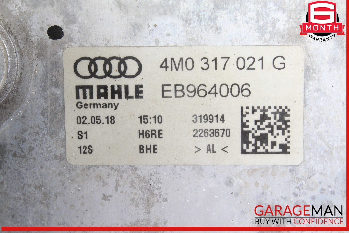 17-24 Audi Q7 Automatic Transmission Oil Cooler 4M0317021G OEM