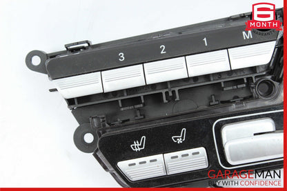 07-14 Mercedes W221 S550 Front Right Seat Adjust Control Memory Switch Set OEM