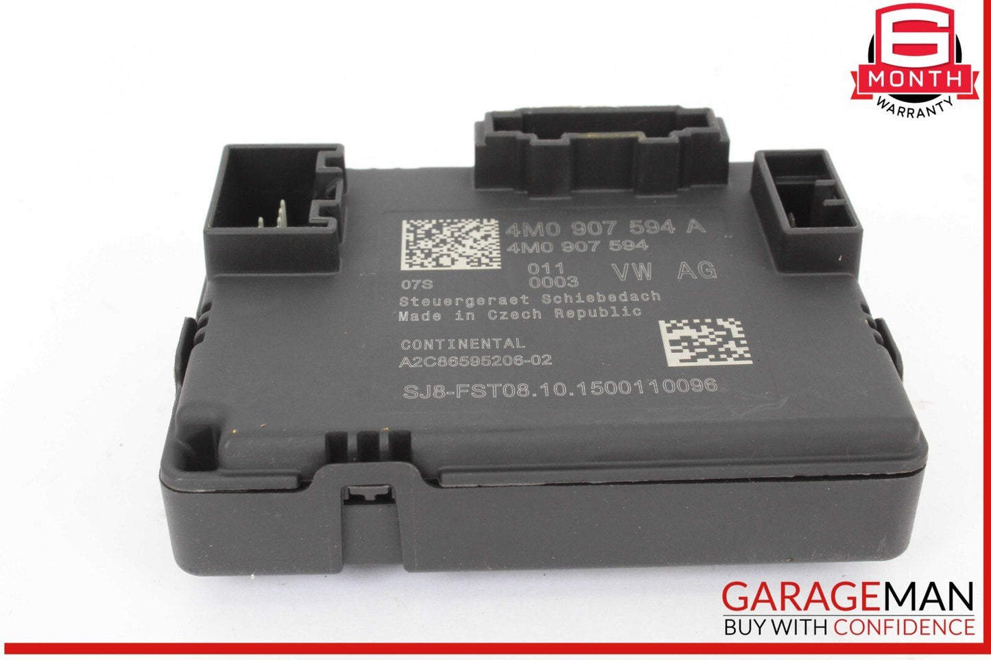 17-24 Audi A4 Sunroof Window Glass Control Module Unit 4M0907594A OEM