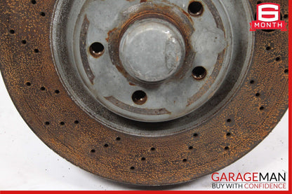 03-09 Mercedes W211 E350 RWD Front Left Spindle Knuckle Hub w/ Brake Rotor Disc