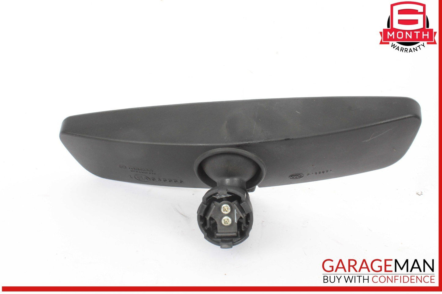 19-23 Mazda 3 Front Upper Windshield Interior Rear View Mirror Black OEM