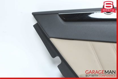 10-13 Mercedes W212 E350 E550 Rear Left Interior Door Panel Cover OEM