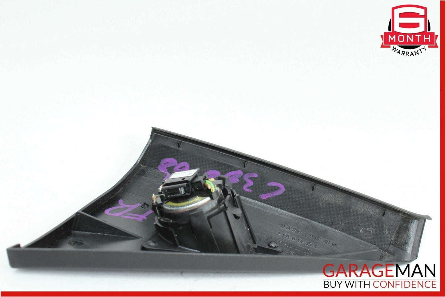 08-14 Mercedes W204 C300 Front Right Side Door Panel Tweeter Speaker Trim Cover