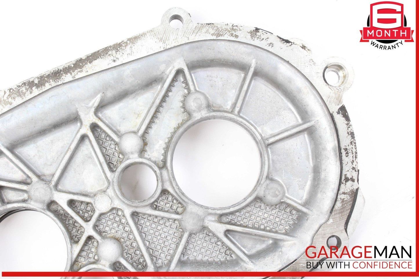 05-13 Mercedes W221 S400 Hybrid Front Left Side Engine Timing Chain Cover Plate