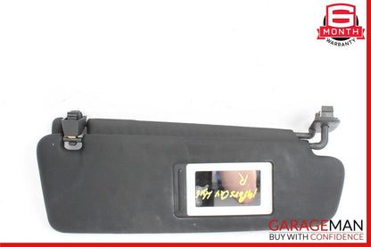 11-18 Porsche Cayenne 958 S Front Right Side Sun Visor Shade Cover Black OEM